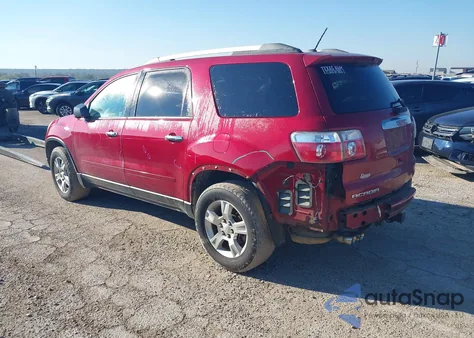 2012 GMC Acadia Sle из США, поврежденный, VIN 1GKKRPED3CJ312481